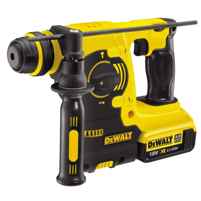 DCH253M2 DeWALT 18 VOLT AKU KOMBINOVANÉ KLADIVO SDS PLUS, 2 X 4,0AH BATERIE, NABÍJEČKA, KUFR