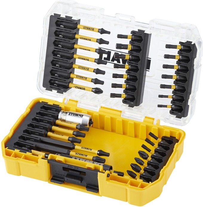 DT70732T DeWALT 37DÍLNÝ SET TORZNÍCH BITŮ TORX IMPACT TORSION FLEXTORQ