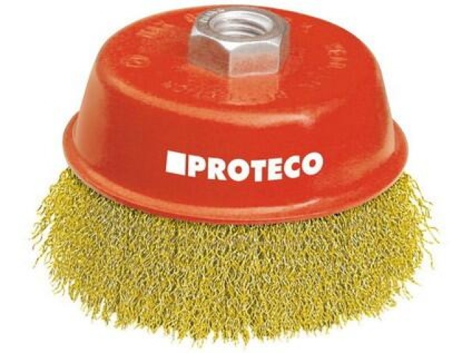 PROTECO 231-075 kartáč hrnkový 75mm x M14x2 FeMs 0.3mm