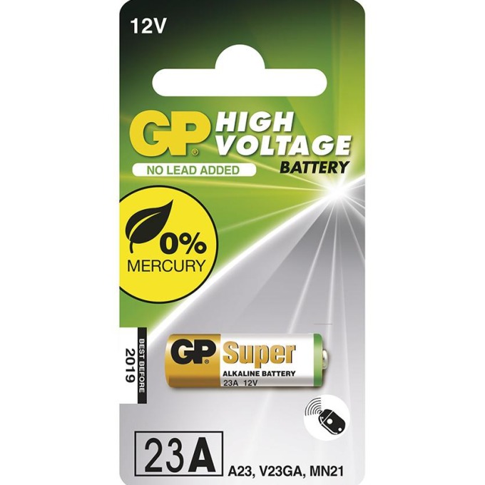 Alkalická speciální baterie GP 23AF (MN21, V23GA) 12 V, 1 ks