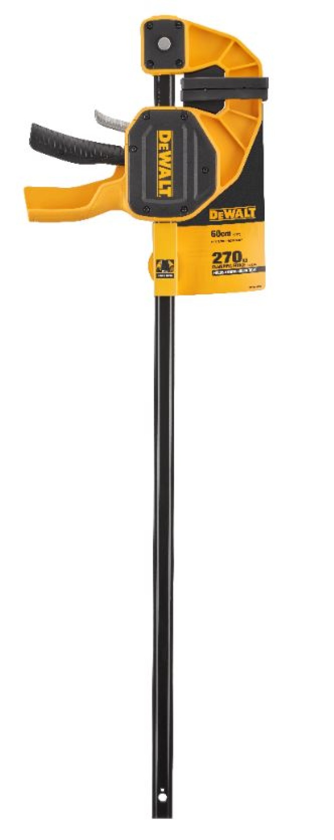 DWHT0-83186 DEWALT XL SVĚRKA SE SPOUŠTÍ 600MM, SVÍRACÍ SÍLA 272KG