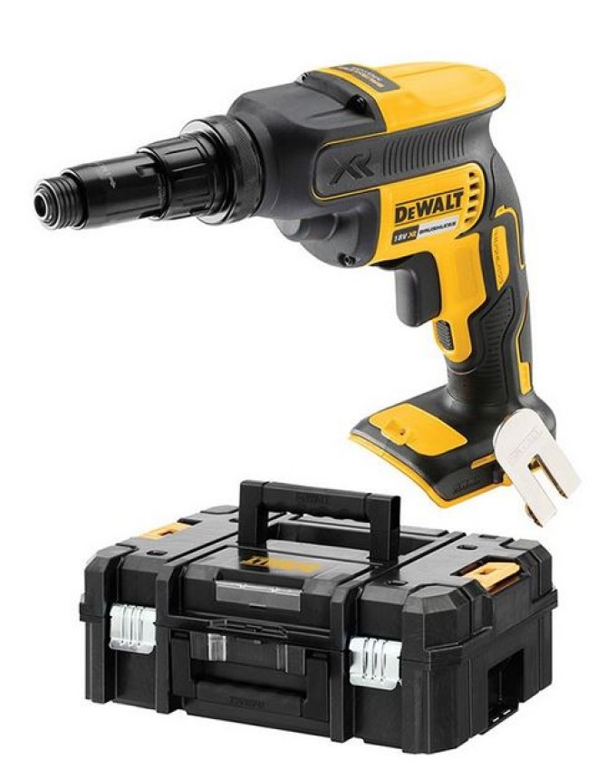 DCF622NT DEWALT 18V AKU BEZUHLÍKOVÝ ŠROUBOVÁK NA TEX ŠROUBY, VERSA CLUTCH, BEZ BATERIE A NABÍJEČKY, V KUFRU T-STAK