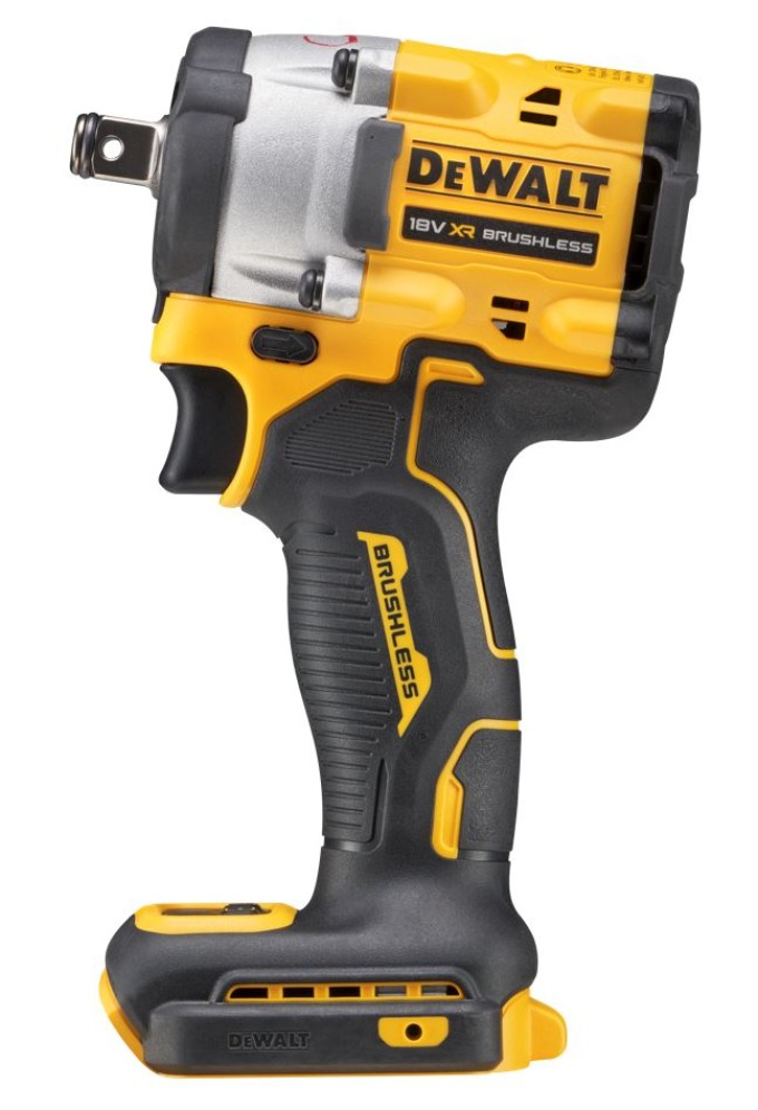 DCF921N DEWALT 18V AKU BEZUHLÍKOVÝ RÁZOVÝ UTAHOVÁK 1/2" - BEZ BATERIÍ A NABÍJEČKY, V KARTONU