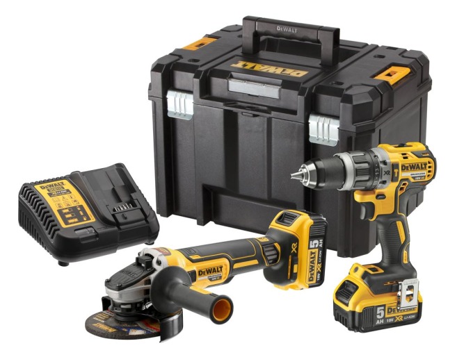 DCK2080P2T DEWALT 18V SADA BEZUHLÍKOVÉHO NÁŘADÍ