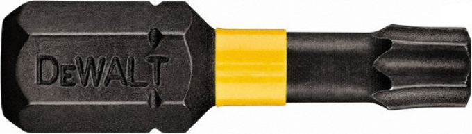 DT70557 DEWALT BIT S DRÁŽKOU TORX 20, 25 MM, 1 KS,TORZNÍ