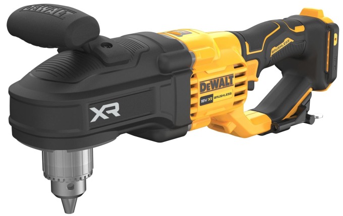 DCD444N DEWALT 18V PRAVOÚHLÁ VRTAČKA, BEZ BATERIE A NABÍJEČKY, KARTONOVÁ KRABICE