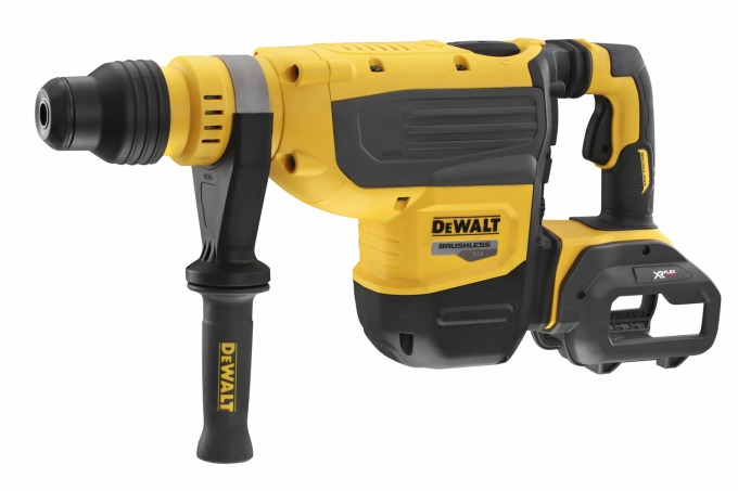 DCH733N DEWALT 54 VOLT AKU BEZUHLÍKOVÉ KOMBI KLADIVO SDS-MAX 13,3 J, SÍLA ÚDERU, 9,7 KG , BEZ KUFRU, BATERIÍ A NABÍJEČKY