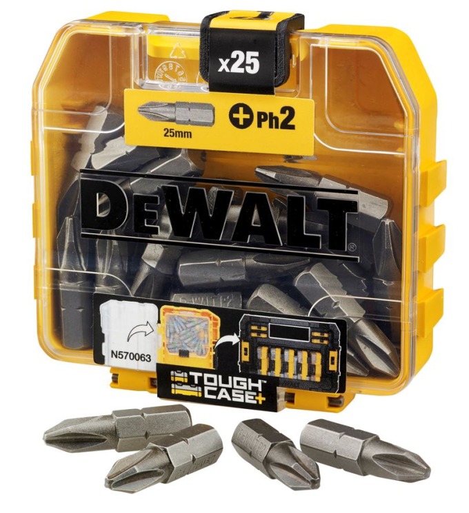 DT71522 DEWALT PH2 BITY, 25MM, 25 KS