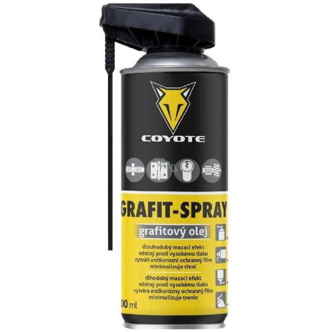 Coyote grafit spray 400 ml