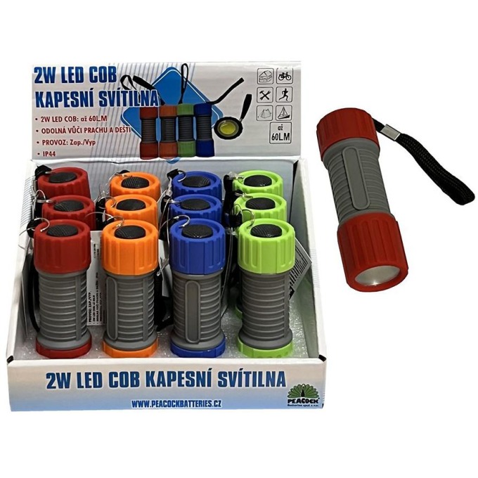 Kapesní LED svítilna, 3 x AAA