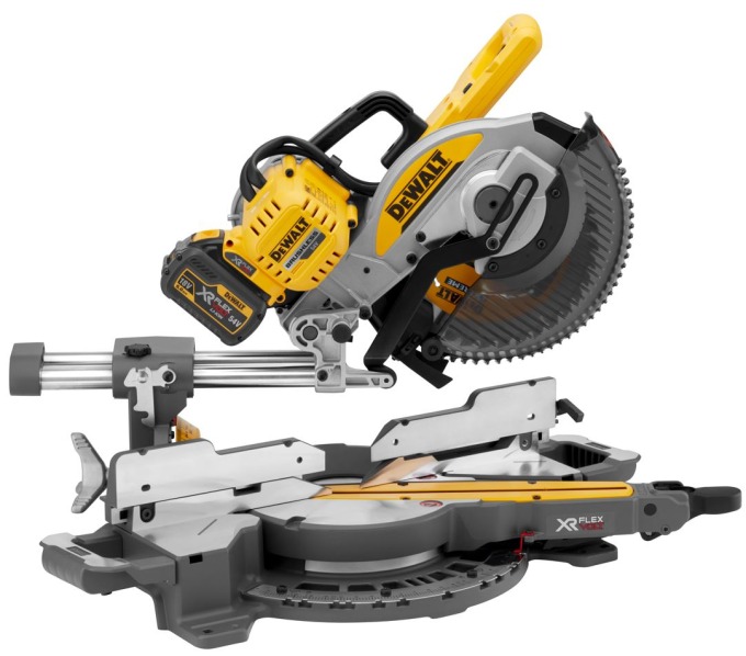 DCS727T2 DEWALT 54V XR FLEXVOLT POKOSOVÁ PILA 250 X 30 MM, XPS, 2 X 6,0 AH BATERIE, NABÍJEČKA