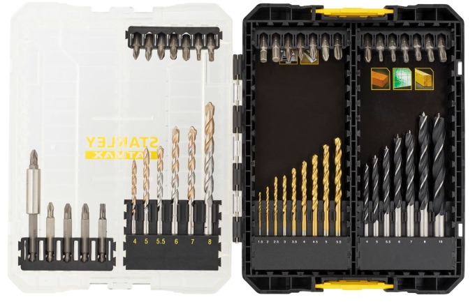 STA88563 STANLEY FATMAX 49DÍLNÁ SADA VRTÁKŮ A BITŮ