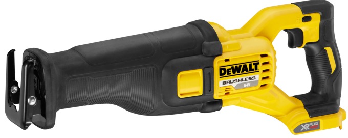 DCS388N DeWALT 54 VOLT FLEXVOLT AKU MEČOVÁ PILA , BEZ BATERIE A NABÍJEČKY, KARTON. KRABICE