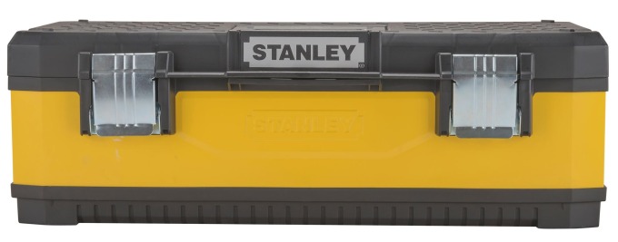 1-95-614 STANLEY 66CM KOVOPLASTOVÝ BOX NA NÁŘADÍ - ŽLUTÝ