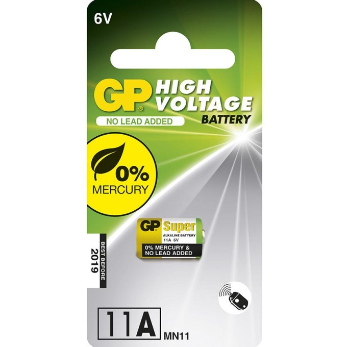 Alkalická speciální baterie GP 11AF (MN11) 6 V, 1 ks