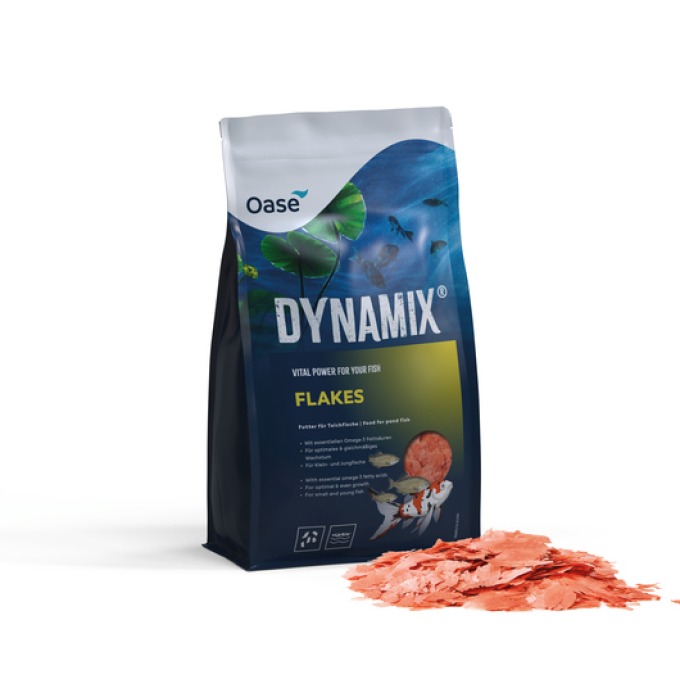 Krmení pro ryby OASE Dynamix Flakes Young Fish 1l