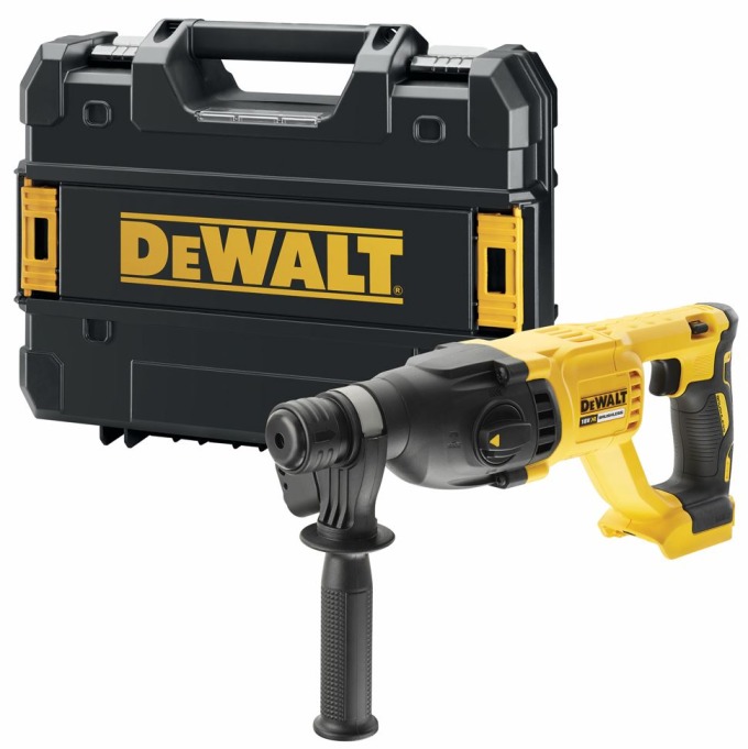 DCH133NT DEWALT AKU KOMBINOVANÉ VRTACÍ KLADIVO SDS-PLUS 18VOLT, 2,6 J , BEZ BATERIE A NABÍJEČKY , KUFR T-STAK