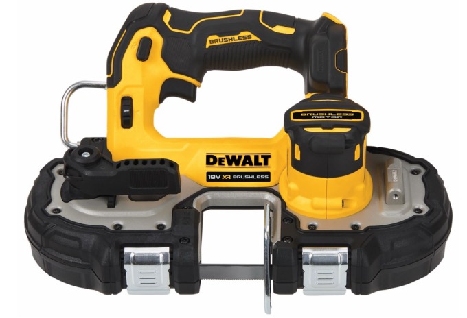 DCS377NT DEWALT 18V XR BEZUHLÍKOVÁ PÁSOVÁ PILA NA KOV, BEZ BATERIE A NABÍJEČKY, KUFR T-STAK