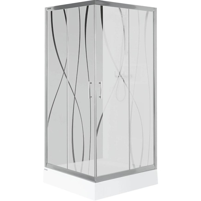 Sprchový kout kw kn/tx5b 90 w15 sb glass protect