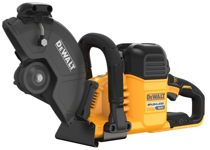 DCS691N DEWALT FLEXVOLT 54 V AKU BEZUHLÍKOVÁ, ROZBRUŠOVACÍ PILA PRO ŘEZÁNÍ BETONU, BEZ BATERIE, KOTOUČE A NABÍJEČKY