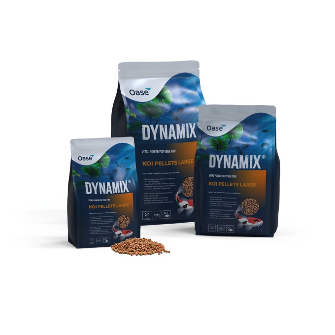 Krmivo pro ryby OASE Dynamix Koi Pellet large 8l