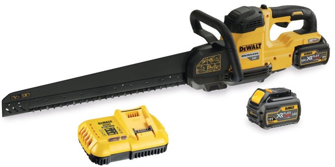 DCS397T2 DEWALT 54VOLT FLEXVOLT AKU STAVEBNÍ PILA ALLIGATOR 430mm, 2 X 6,0Ah AKU XR LI-ION 54/18VOLT, NABÍJEČKA