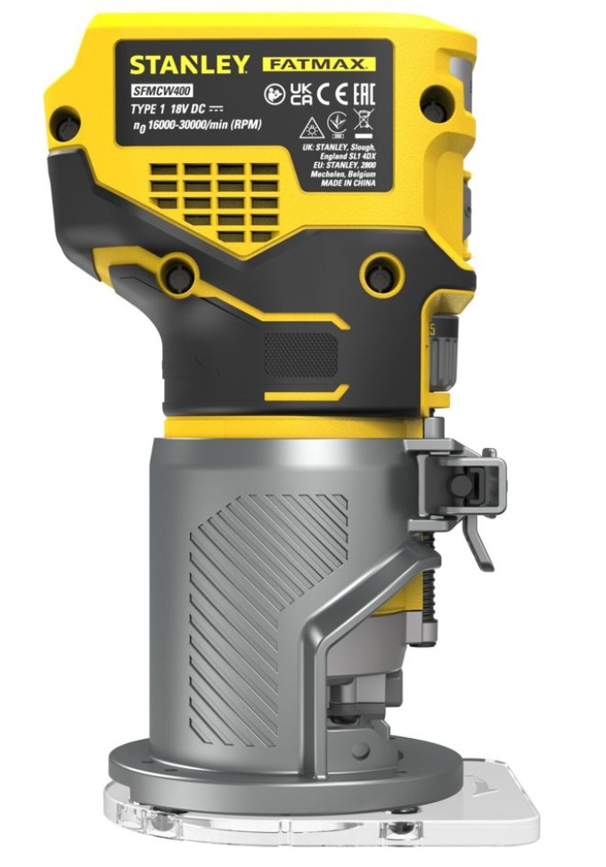 SFMCW400B STANLEY FATMAX 18V AKU BEZUHLÍKOVÁ V20 FRÉZKA 8 MM