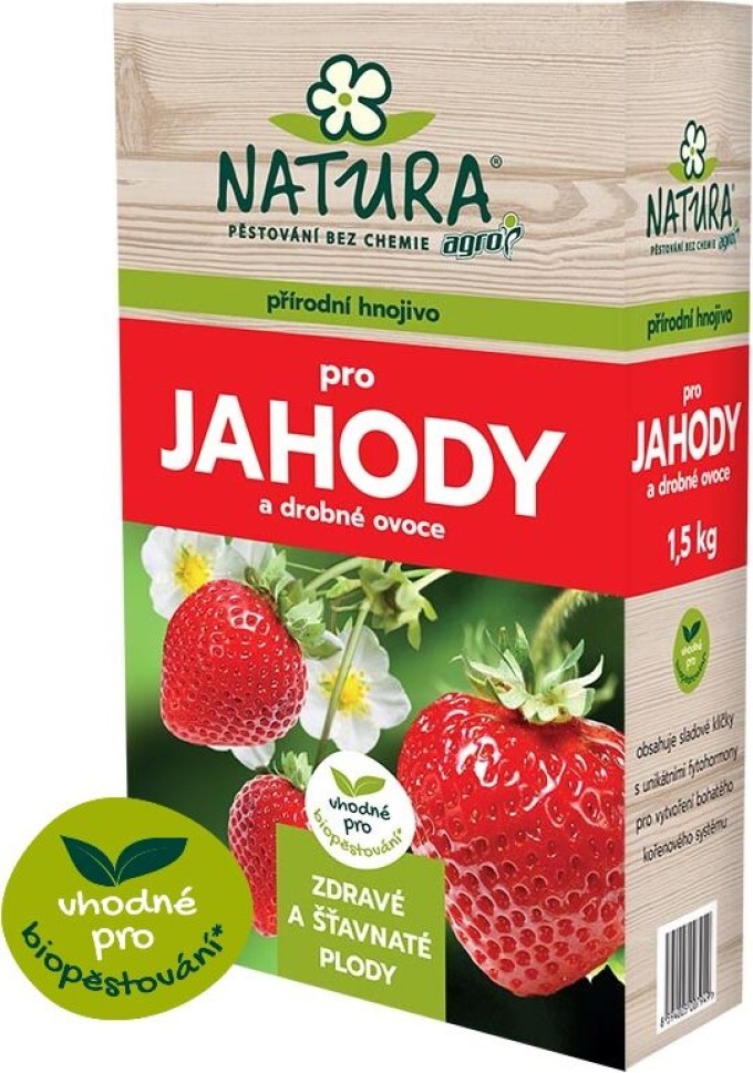 NATURA Organické hnojivo pro jahody 1,5 kg