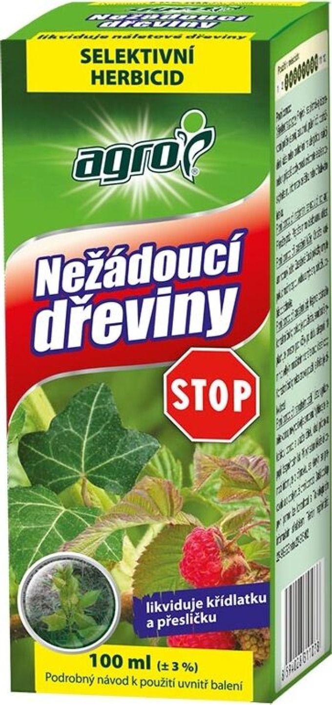 AGRO Nežádoucí dřeviny STOP 100 ml