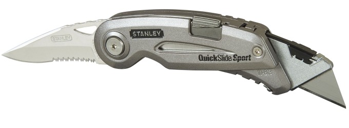 0-10-813 STANLEY QUICKSLIDE™ SPORTOVNÍ NŮŽ 120MM