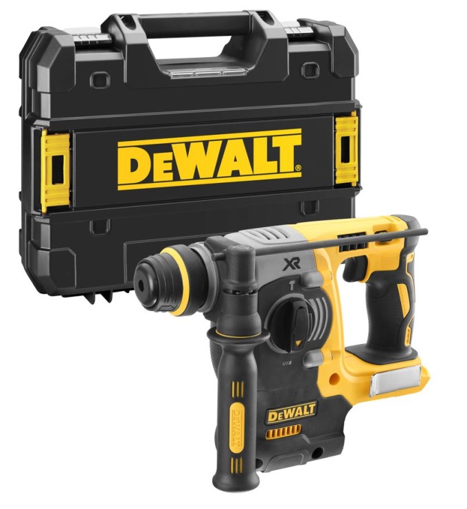 DCH273NT DeWALT 18VOLT AKU BEZUHLÍKOVÉ KOMBINOVANÉ KLADIVO SDS PLUS, BEZ BATERIÍ A NABÍJEČKY, V KUFRU T-STAK