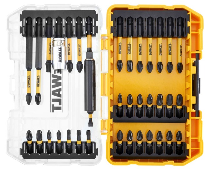 DT70731T DeWALT 37DÍLNÝ SET TORZNÍCH BITŮ TORX IMPACT TORSION FLEXTORQ PZ/PH