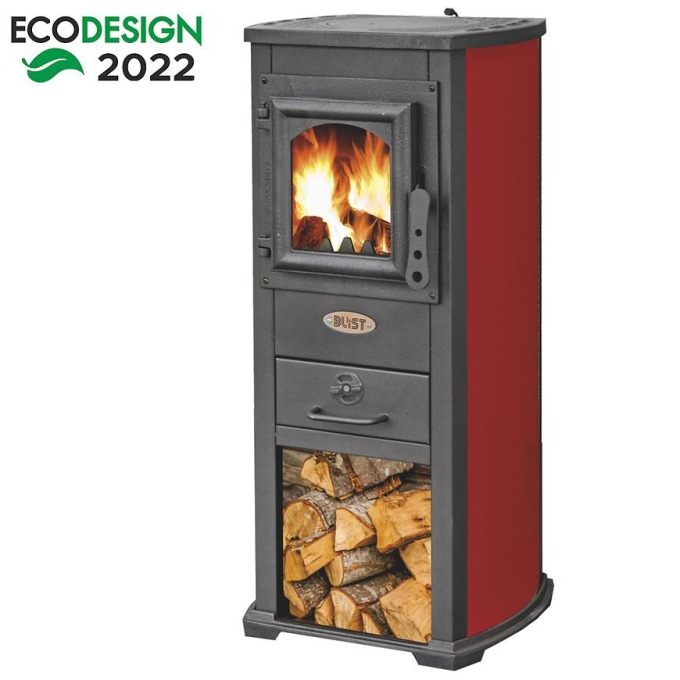 Krbová kamna ekonomik lux 5-7 kW červené