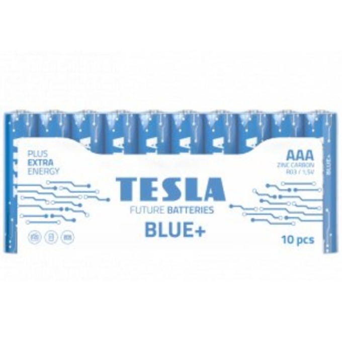 Baterie Tesla AAA R03 Blue+ multipack 10 ks