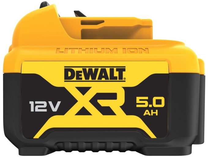 DCB126 DEWALT NASUNOVACÍ BATERIE 10,8 / 12V XR LION S KAPACITOU 5,0 AH